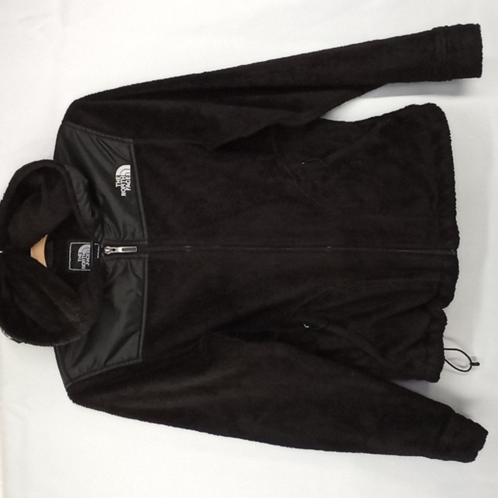 The North Face Oso Thermal Plush Fleece Hooded Jacket Black XS - Picture 3 of 13